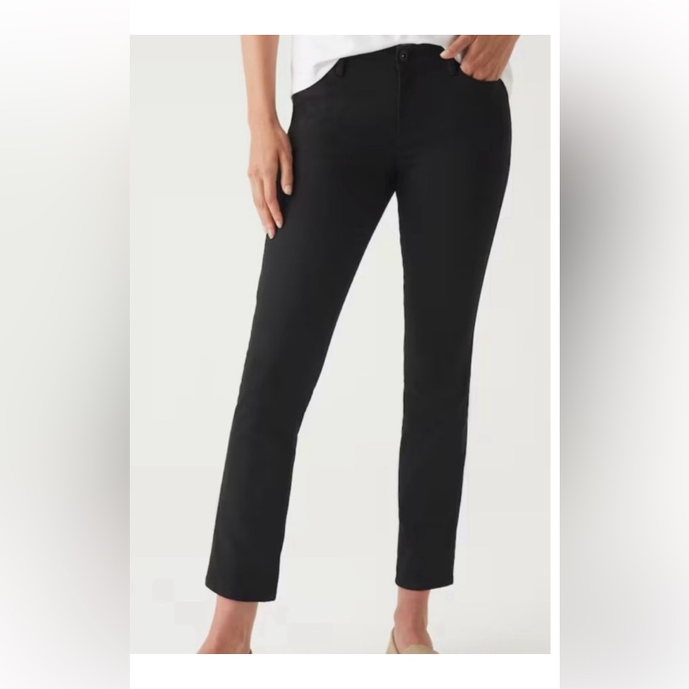 J. Jill Black Denim Ankle Jeans